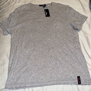 Brand New Never Worn Blue Ralph Lauren RLX   XL Grey Double Layer T-shirt
